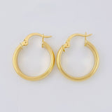 Candongas Dore 1.8 g / 3/4 in Oro Amarillo 18K