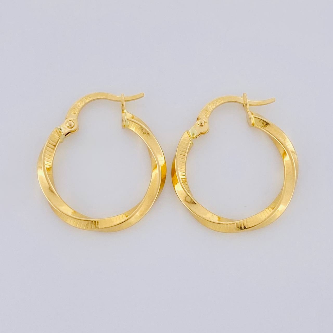 Candongas Nico 1.45 g / 3/4 in Oro Amarillo 18K