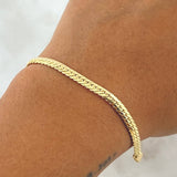 Bracelet 3.1gr / 7.1in / +3 18K Gold ©