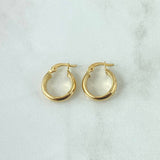 Nati Hoop Earrings 1.1gr / 0.6in / 18K Gold