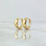 Candongas Karo 2.15gr / 1.3cm / Oro Amarillo 18K *