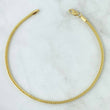 Pulso Franco 5gr / 21.5cm / 3mm Oro Amarillo +4 18K