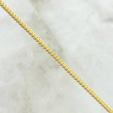 Pulso Franco 5gr / 21.5cm / 3mm Oro Amarillo +4 18K
