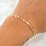 Pulso Aro Seguido 1.4gr / 17cm / 2.6mm Oro Amarillo +3 18K