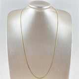Flat Mariner Chain 4.7gr / 60cm / 1.8mm Yellow Gold +3 18K *