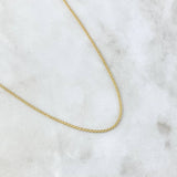 Bismark Chain 2.45gr / 45cm / 1.4mm Yellow Gold +1 18K