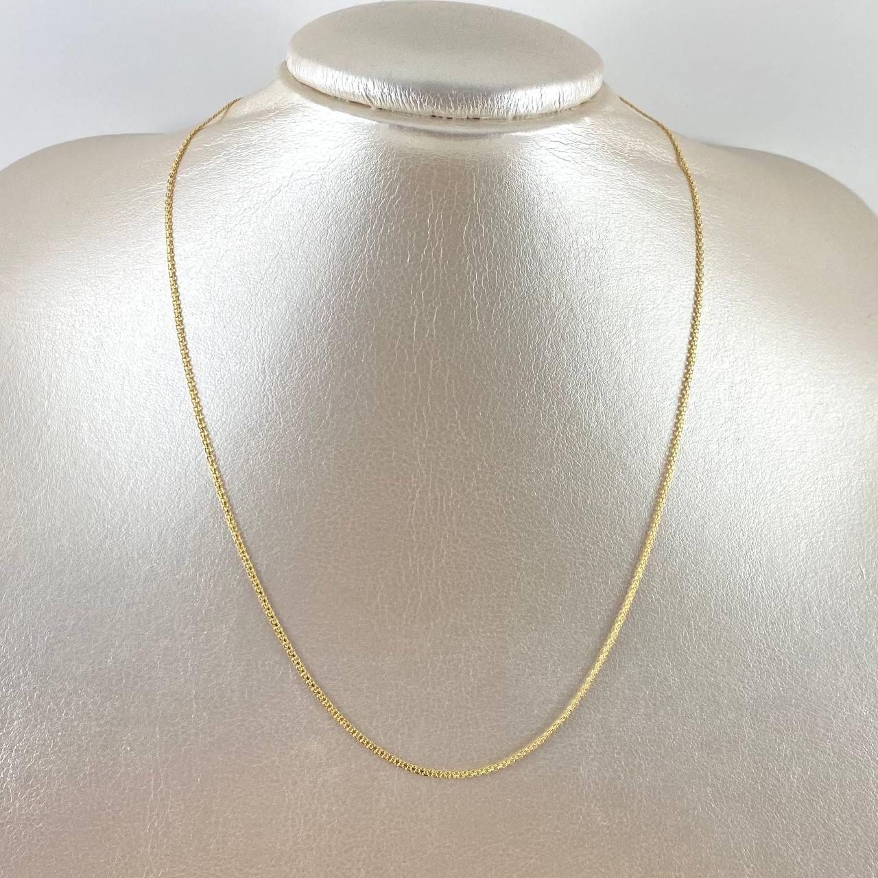 Bismark Chain 2.45gr / 45cm / 1.4mm Yellow Gold +1 18K