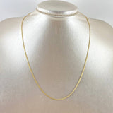 Bismark Chain 2.45gr / 45cm / 1.4mm Yellow Gold +1 18K