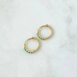 Candongas Parciales 1.1gr / 1.2cm / Esmerada 12 Pts Oro Amarillo 18K (Joya) *
