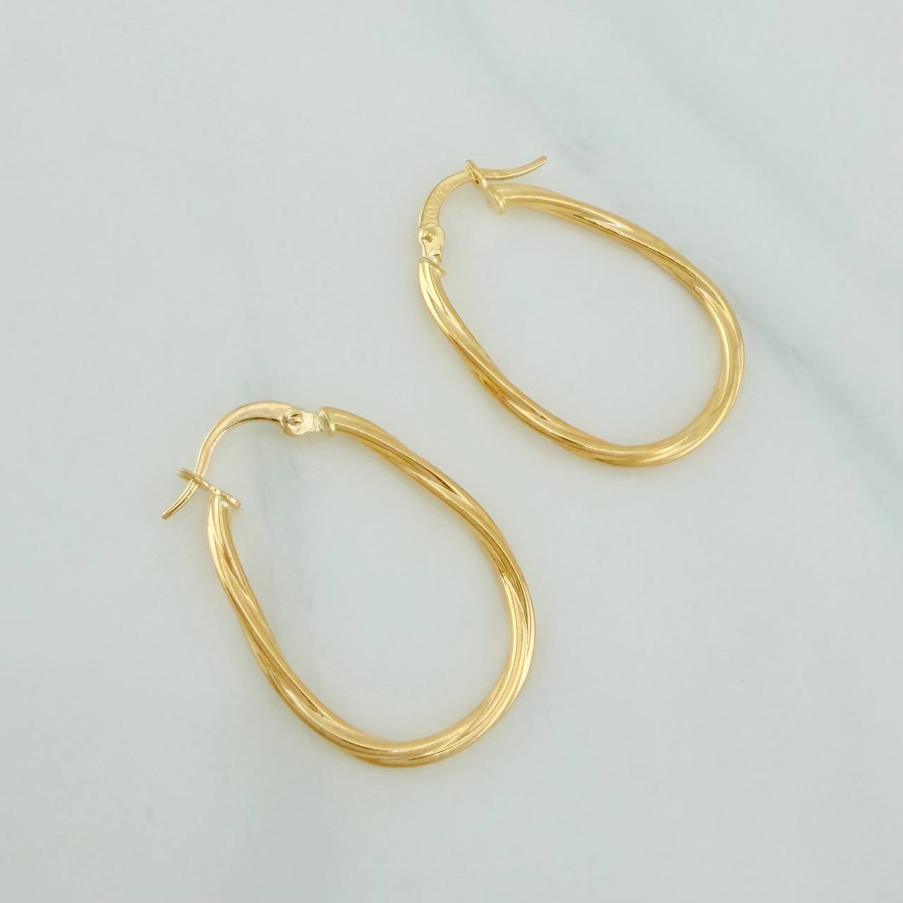 Candongas Arielle 1.45gr / 3cm / Oro Amarillo 18K $