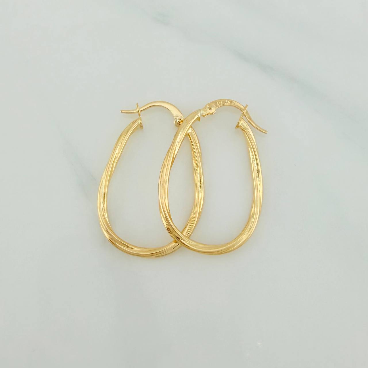Candongas Arielle 1.45gr / 3cm / Oro Amarillo 18K $