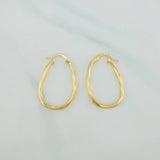 Candongas Arielle 1.45gr / 3cm / Oro Amarillo 18K $