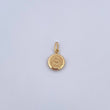Pendant Letter S 0.5gr / 1.5cm / 18K Yellow Gold Medal &