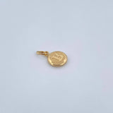 Pendant Letter B 0.45gr / 1.5cm / 18K Yellow Gold Medal &
