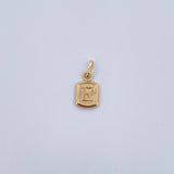 Pendant Letter E 0.35gr / 1.5cm / Smooth 18K Yellow Gold &