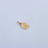 Pendant Letter A 0.3gr / 1.5cm / Smooth 18K Yellow Gold &