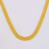 Cadenas Chinas 7.2g / 18 in / 5mm Oro Amarillo 18K