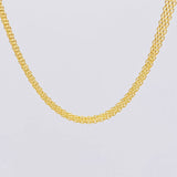 Cadenas Chinas 7.2g / 18 in / 5mm Oro Amarillo 18K