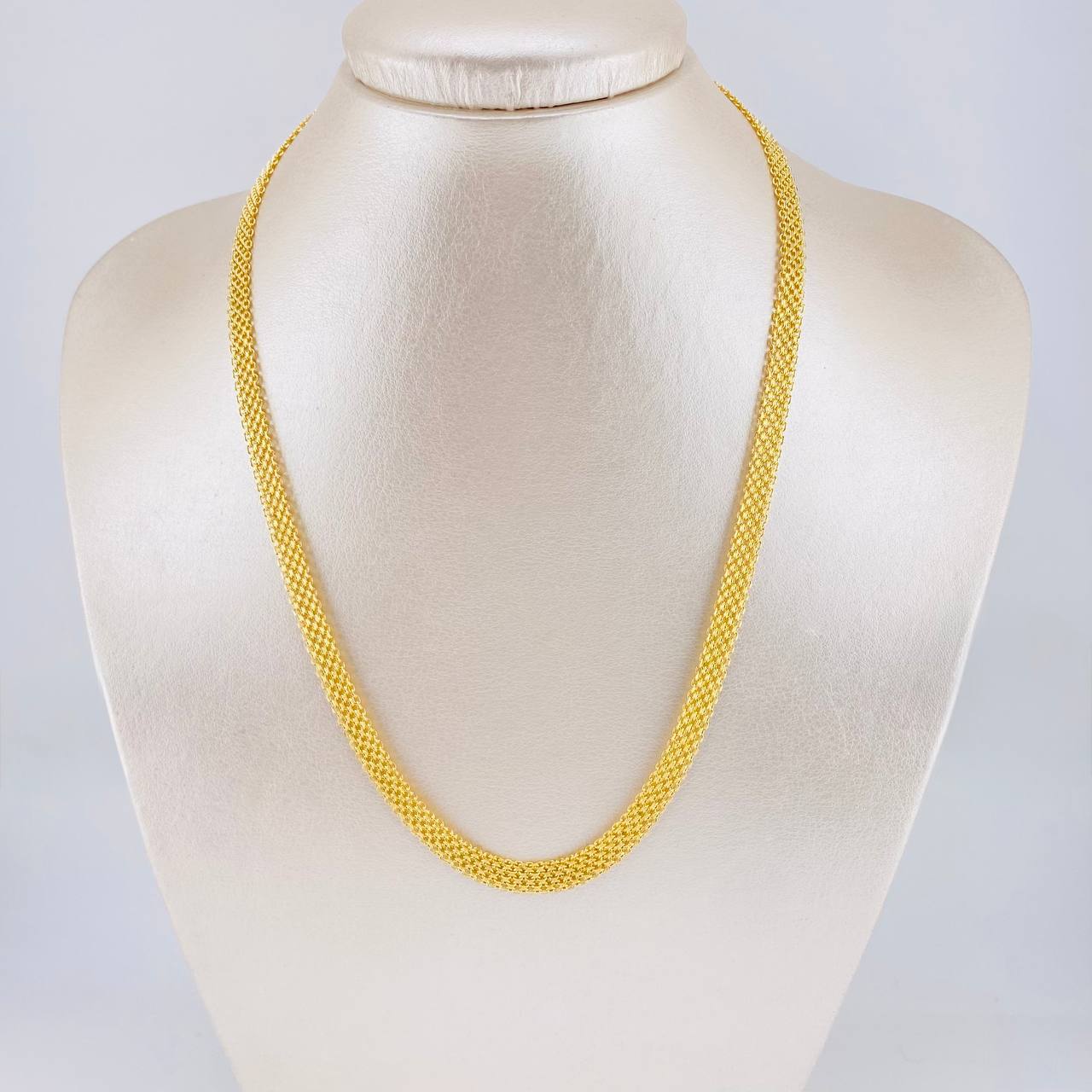 Cadenas Chinas 7.2g / 18 in / 5mm Oro Amarillo 18K