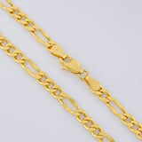 Cadena Figaro 8.25g / 20 in / 4.4mm Oro Amarillo 18K