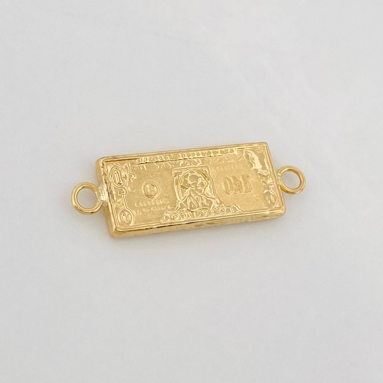 Charm One Dollar 0.65g / 3/4 in Yellow Gold 18K