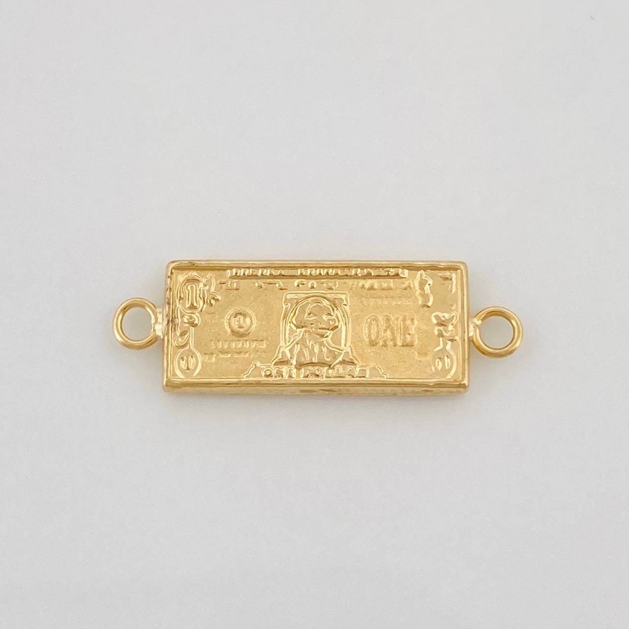 Charm One Dollar 0.65g / 3/4 in Yellow Gold 18K