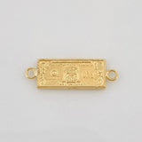 Charm One Dollar 0.65g / 3/4 in Yellow Gold 18K