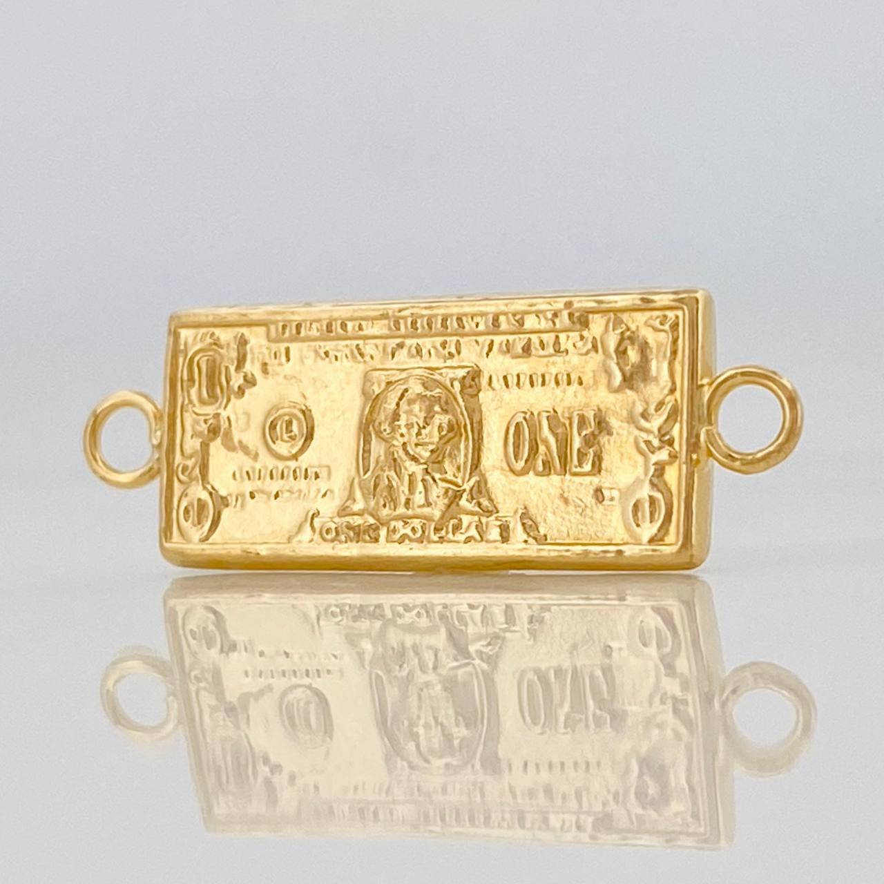 Charm One Dollar 0.6g / 3/4 in Yellow Gold 18K