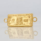 Charm One Dollar 0.6g / 3/4 in Yellow Gold 18K