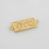Charm One Dollar 0.6g / 3/4 in Yellow Gold 18K