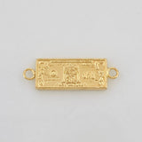 Charm One Dollar 0.6g / 3/4 in Yellow Gold 18K