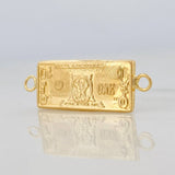 Charm One Dollar 0.75g / 1 in Yellow Gold 18K