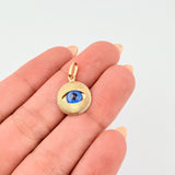 Dije Ojo Turco 1.45gr / 3/4 in / Oro Amarillo +4 18K