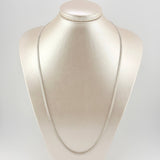 Cadena China 9.1gr / 23 1/2 in / 3.3mm Oro Blanco +1 18K ©