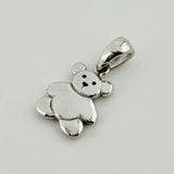 Pendant Bear 1.15gr / 1/2 in / White Gold +4 18K ©