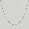 Cadena Veneciana 0.9gr / 15 3/4 in / 0.6mm Oro Blanco +3 18K ©