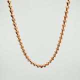 Cadena Militar Media Luna 29.6gr / 23 1/2 in / 5mm Oro Rosa Nac.Esp. 18K ©