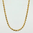 Cadena Militar Media Luna 34.9gr / 23 1/2 in / 5mm Oro Amarillo Nac.Esp. 18K ©
