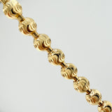 Cadena Militar Media Luna 34.9gr / 23 1/2 in / 5mm Oro Amarillo Nac.Esp. 18K ©