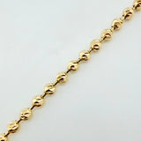 Pulso Militar 6.5gr / 7 3/4 in / 3.8mm Oro Amarillo Nac.Esp. 18K ©