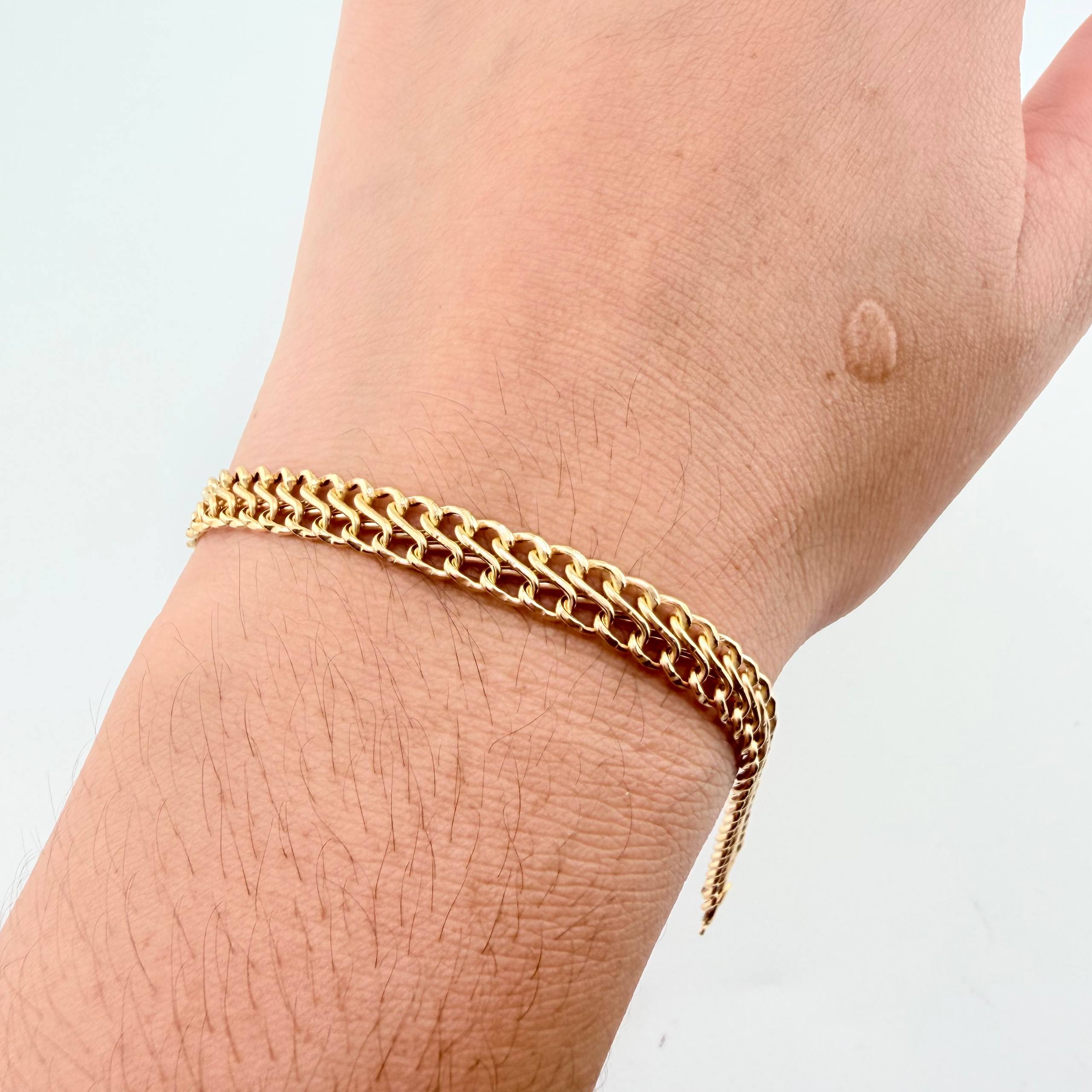 Pulso Sedusa 3.4gr / 7 1/4 in / 5.7mm Oro Amarillo +3 18K ©