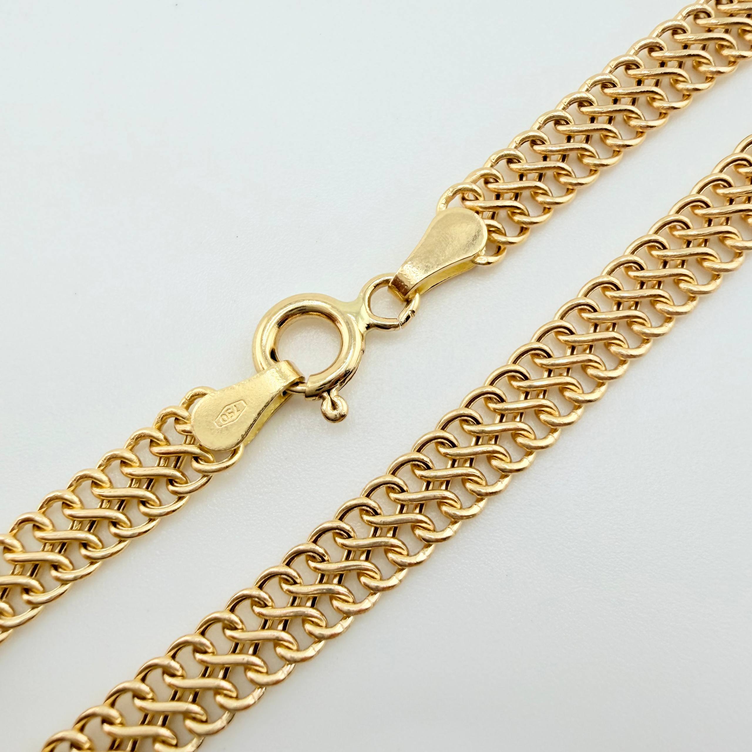 Pulso Sedusa 2gr / 7 1/2 in / 4mm Oro Amarillo +3 18K ©
