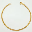 Pulso Chino 2.15gr / 7 3/4 in / 2.2mm Oro Amarillo +1 18K *