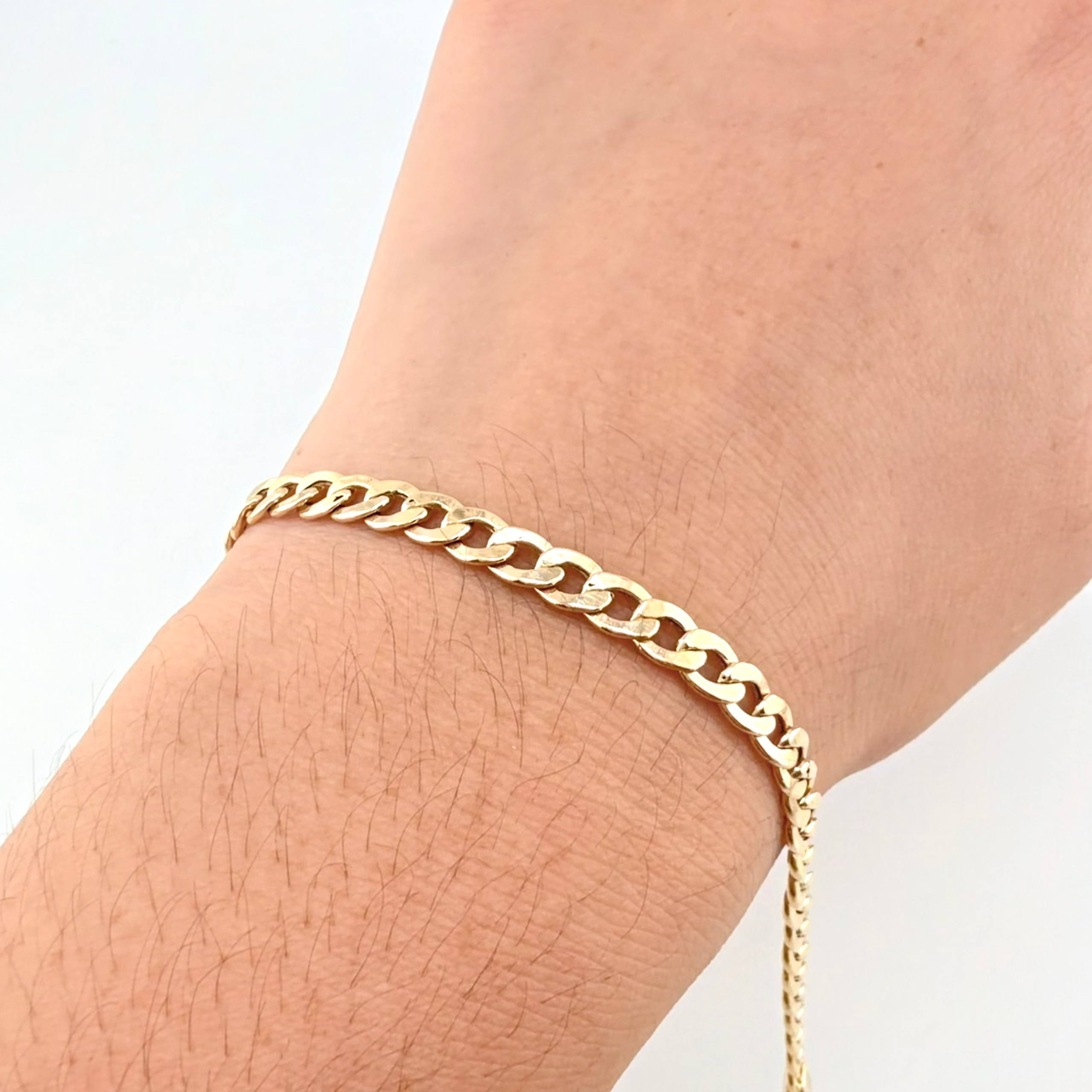 Cuban Links Bracelet 5.95 g / 8 in / 4.9 mm 18K Yellow Gold