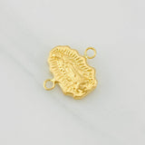 Charm Virgin of Guadalupe 0.6g / 1/2 in Yellow Gold 18K