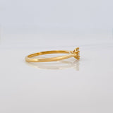 Anillo Solitario Diamante 26 Pts 1.75 g / T6 3/4 Oro Amarillo 18K