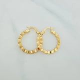 Candongas Siad 1.8gr / 2.5cm / Oro Amarillo 18K $