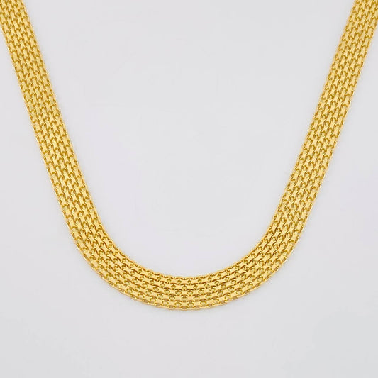 Bismark Chain 22.3 g / 20 in / 7.5 mm Yellow Gold 18K