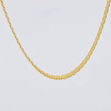 Bismark Chain 22.3 g / 20 in / 7.5 mm Yellow Gold 18K