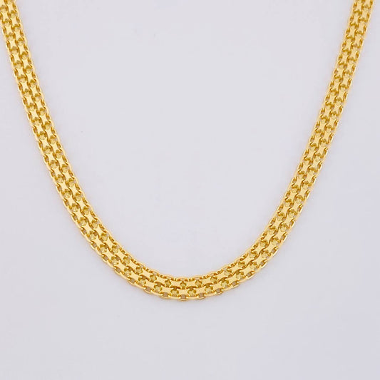 Bismark Chain 8.3 g / 23 3/4 in / 4.3 mm Yellow Gold 18K